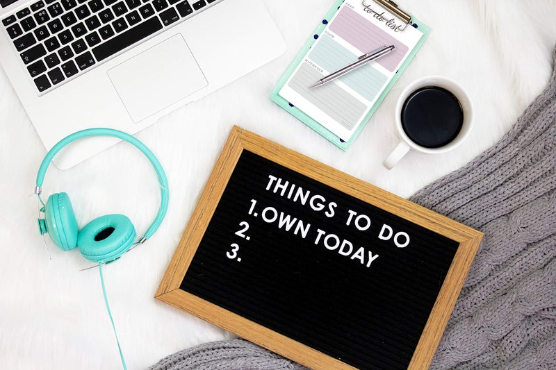DAILY RITMO Small to-Do List Notepad, Large Sticky Notes, Categorized Priorities Paintbrush Font Title Thin to-Do List Notepad, 50 Pages, 4x6 inches by DAILY RITMO - Image 5